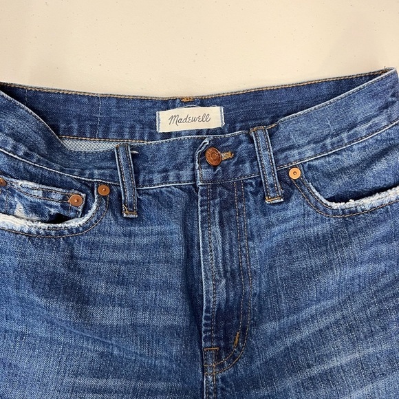 Madewell Perfect Summer Jean Destructed Edition Size 27 - Picture 8 of 15